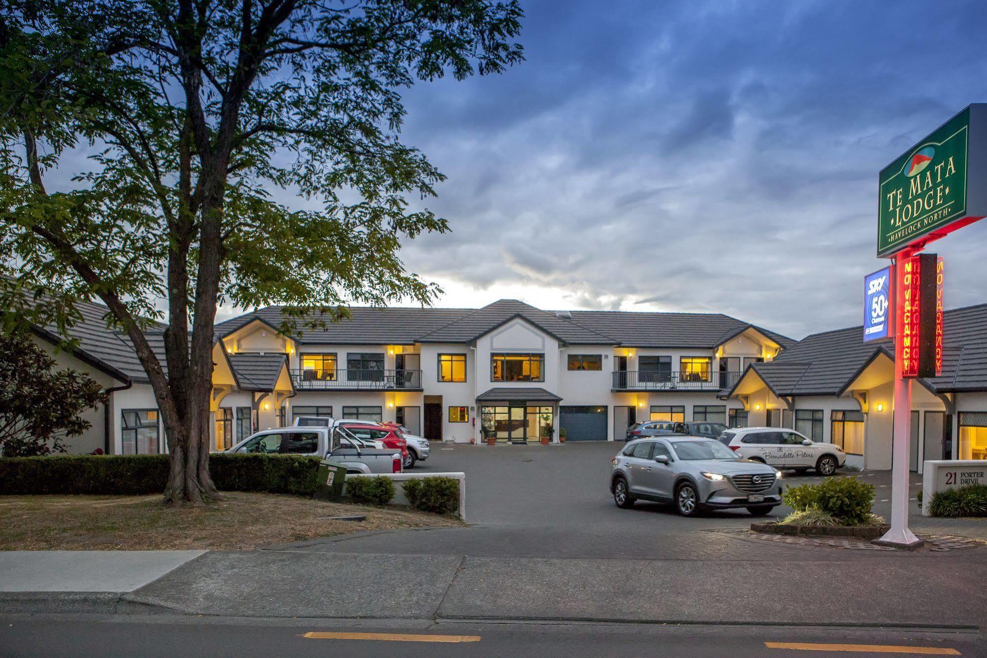 Te Mata Lodge Havelock North Kültér fotó